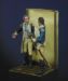 Right side General George Washington talking to Major Benjamin Tallmadge, about the Culper Spy Ring, 1778 a 75mm figure fine scale model kit produced by Hawk Miniatures