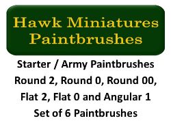 Starter Sable Paintbrush Set (Army Painter set)