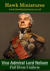 Vice Admiral Horatio Lord Nelson bust