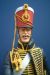 Close up of Rear of Private 10th Hussars, Prince of Wales Own Royal, Waterloo 1815