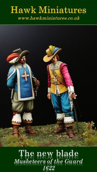 The new blade, Musketeers of the Guard, 1622