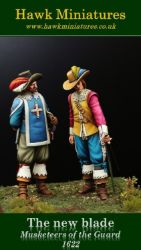The new blade, Musketeers of the Guard, 1622