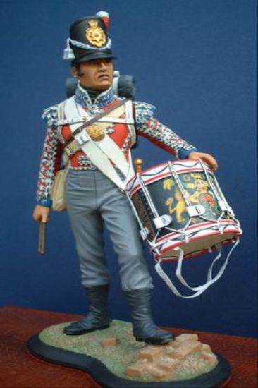 Drummer 2nd Battalion Coldstream Guards, Waterloo 1815