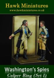 General George Washington talking to Major Benjamin Tallmadge