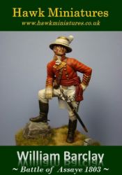 Captain William Barclay, East India Company, at the Battle of Assaye 1803